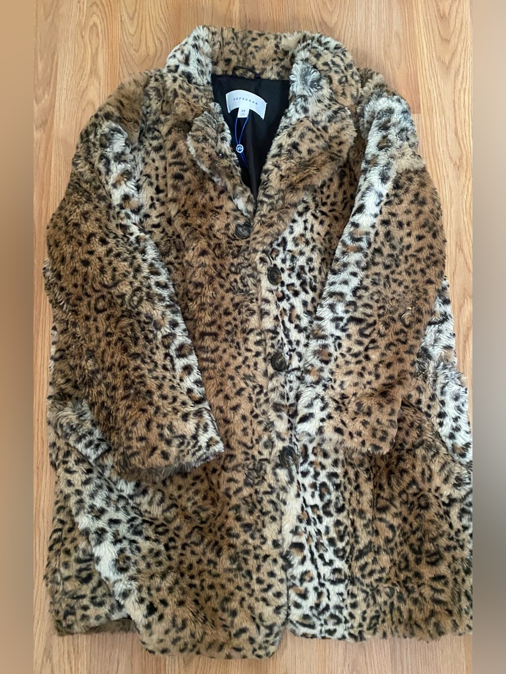 Pop Sugar Leopard Coat